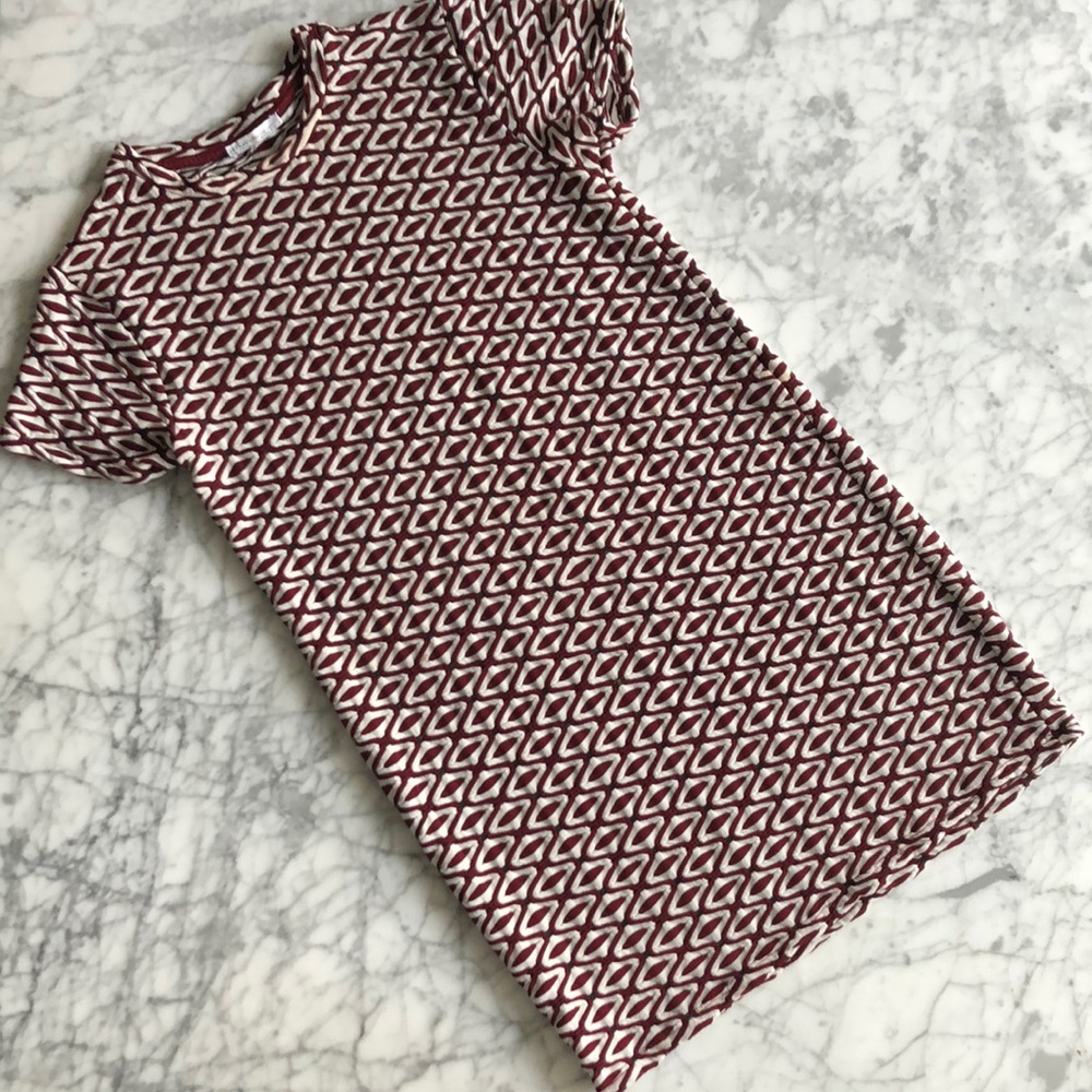 Zara Textured Geometric Dress